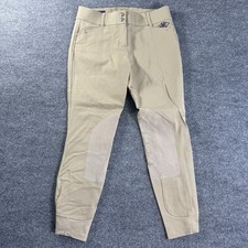 Ariat Equestrian Pants Women  s 28R Tan Padded Ranch 26  Inseam