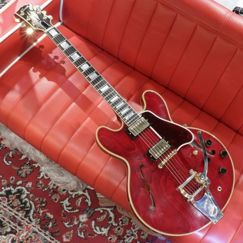 Electric Guitar Gibson Custom Shop ES-355 Bigsby VOS 2021 Ebony Fingerboard