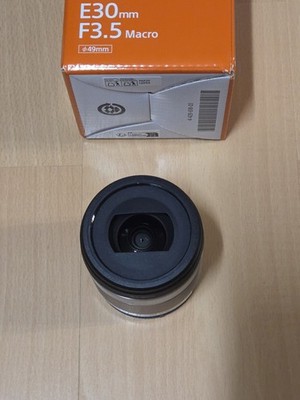 Sony SEL30M35 30mm F3.5 Makro Objektiv   E-Mount APS-C