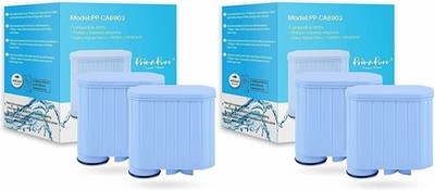4-Pack PrimaPure Coffee Machine Water Filter For Saeco AquaClean CA6903