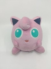 Pokemon Jigglypuff Soft Plush Toy 6" TOMY Stuffed Animal Pink Jiggly