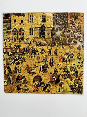 Springbok/Hallmark Cards  7 x7  Mini Puzzle Detail Of Children s Games