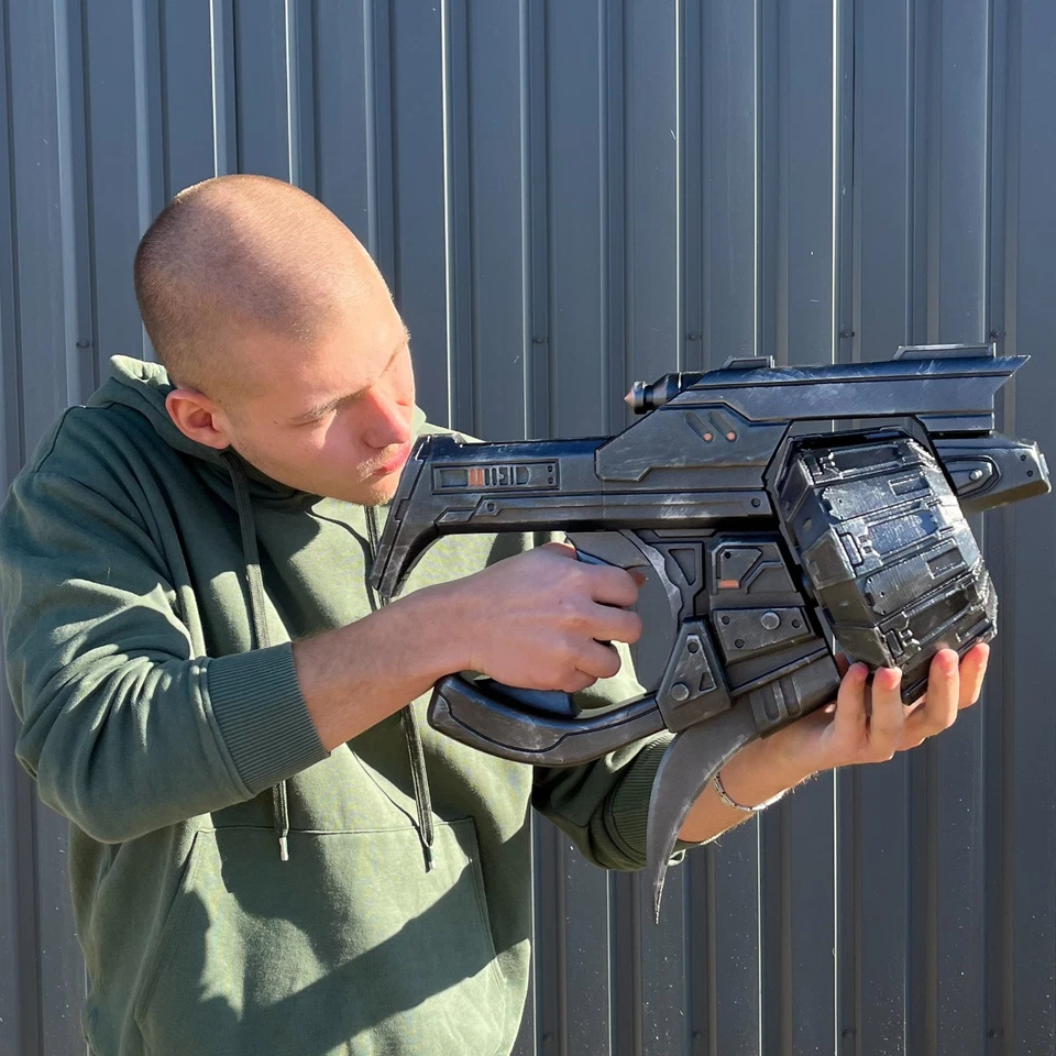 Pistola tipo 52 impresa en 3D Halo 3 pistola réplica cosplay - no oficial Foto 2 de 4