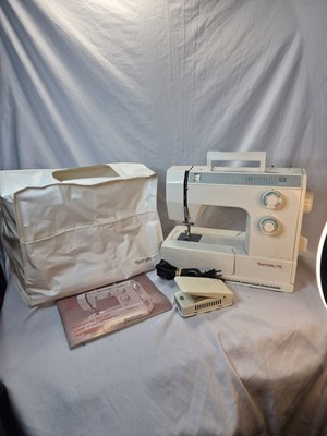 Bernette 715 200B Sewing Machine With Pedal & Manual & Soft Cover Works Perfect