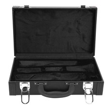 Faux Leather Clarinet Case - Hard Shell Clarinet Box Musical Instrument Acces...