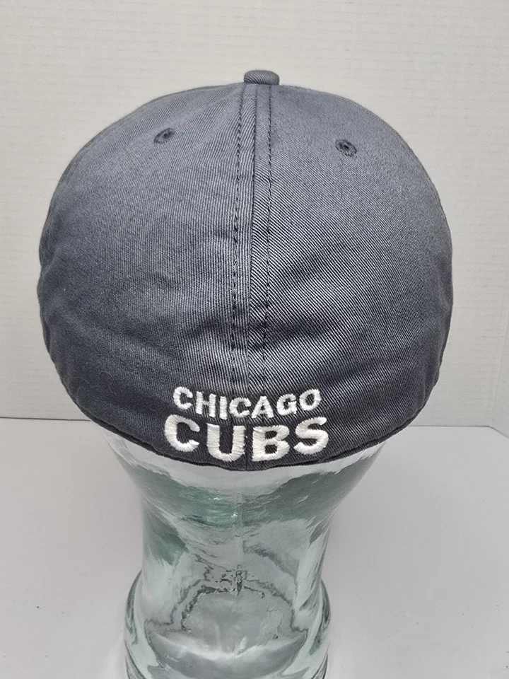 Men's '47 Grey Gray Chicago Cubs Franchise Logo Fitted Hat Size Medium NWOT - Image 3 of 4