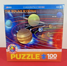 Eurographics Kids The Solar System Puzzle 100 Pieces New Factory Sealed Ages 5 