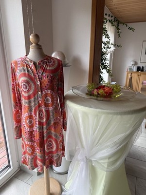 Kleid Stegmann Hamburg bunt Gr. M 38 neuwertig top