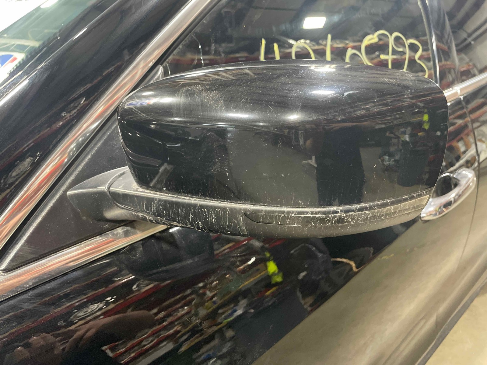 2015 Maserati Ghibli OEM Left Hand Drivers Side Power Door Mirror Black