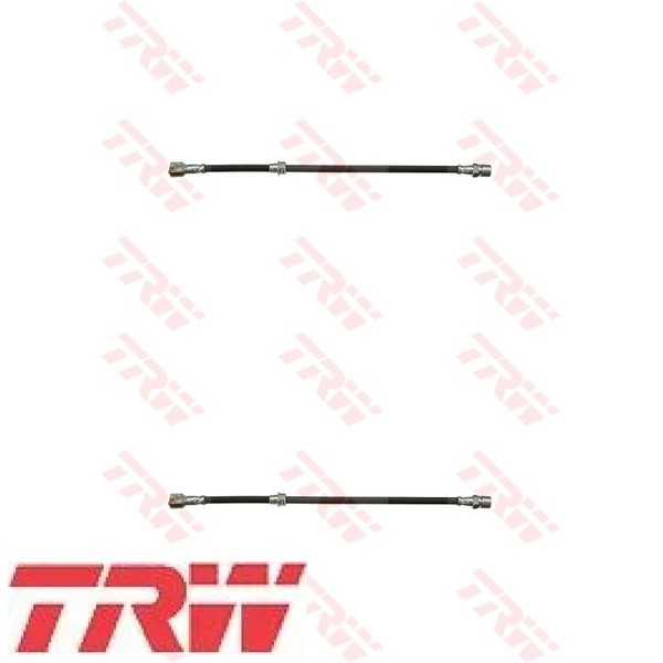 2X Bremsschlauch TRW PHD295 2 BremsschläUche Rechts Links Vorderachse FüR Opel-image