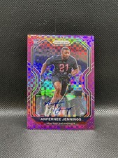 2020 Panini Prizm Anfernee Jennings #371 Rookie RC Purple Power Autographs /49