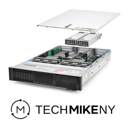 Dell PowerEdge R740 Server 8-Bay SFF 2.30Ghz 24-Core 64GB RAM + 8x Caddies JBOD