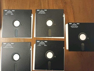 C64 Capcom Collection 5 Disk Set komplett mint rar!