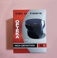 Opteka SUPER WIDE  0.20x  Fisheye Lens with Lens Caps