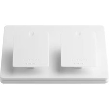 Caseta Dual Pedestal for Pico Remotes, White L-PED2-WH 