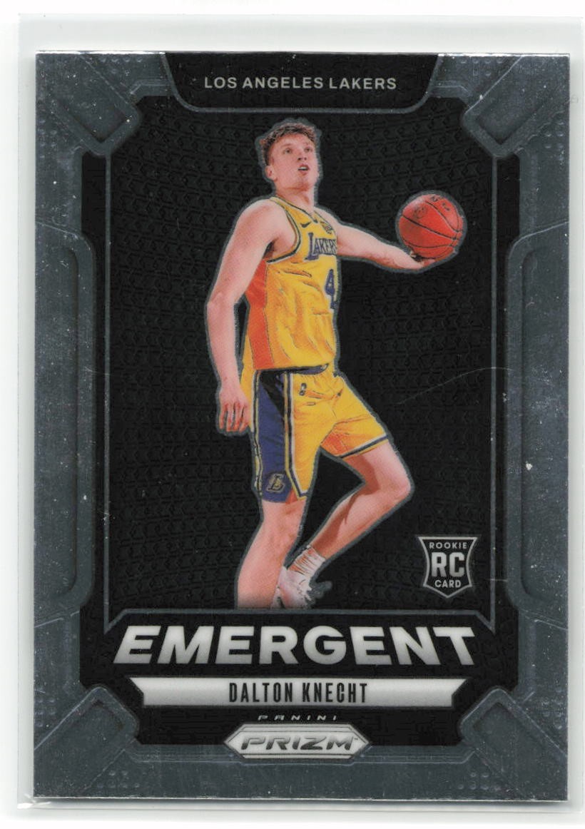 2024-25 Panini Prizm Dalton Knecht #10 Emergent (RC)