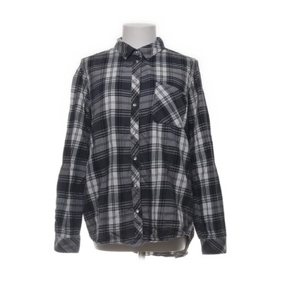 ONLY, Flanellhemd, Größe: 38, Blau/Grau/Weiß, Baumwolle, Glencheck, Flanell #EBv