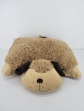 Pillow Pets Pee Wees Puppy Dog Plush Brown Stuffed Animal Toy 12" 2010