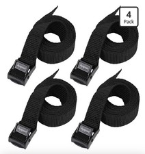 4 Pack Lashing Straps With Buckles Adjustable Cam Buckle Tie Down Cinch