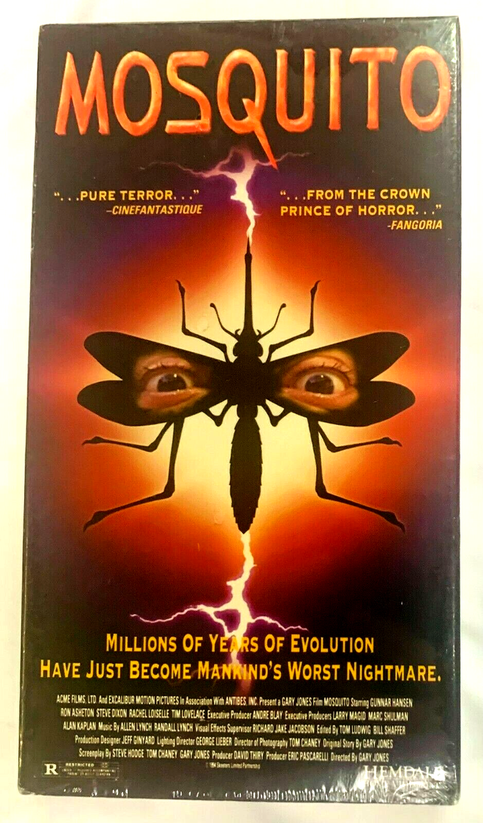 Mosquito (VHS, 1994) RARE HORROR SCI-FI MOVIE NEW SEALED HTF