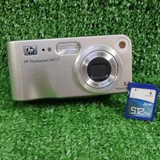 HP Digital Camera Photosmart M517 5.2MP Silver Tested