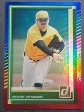 2025 Panini Donruss Paul Skenes #29 Red and Blue Rated Prospect