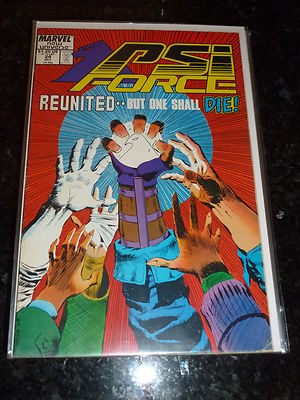 PSI-FORCE Comic - Vol 1 - No 24 - Date 10/1988 - Marvel Comics (NBC)