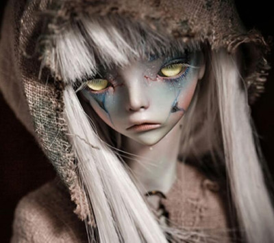 1/4 BJD Doll Girl Female Resin Joints Eyes Special Body Elf Ears Fantasy Face UP