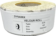 DYNAMIX Hook & Loop Longboard Sandpaper 2- 3/4 in. X 25Yard Long Continuous Roll