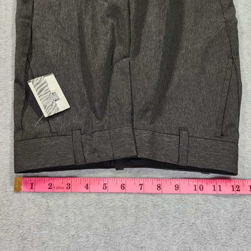 New Van Heusen Boys Pant Suit 2-pc. Set Jacket & Pant Size 8 Black Pinstripe NWT - Picture 16 of 22