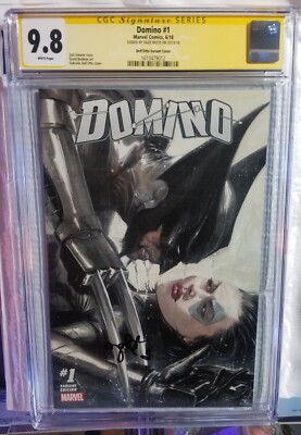 Domino #1 (2018) - CGC 9.8 SS  - Signed Zazie Beetz - Deadpool 2 - Dell'Otto