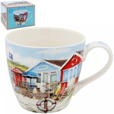OFFICIAL SANDY BAY SEASIDE FINE CHINA BREAKFAST COFFEE MUG CUP NEW IN BOX L&P