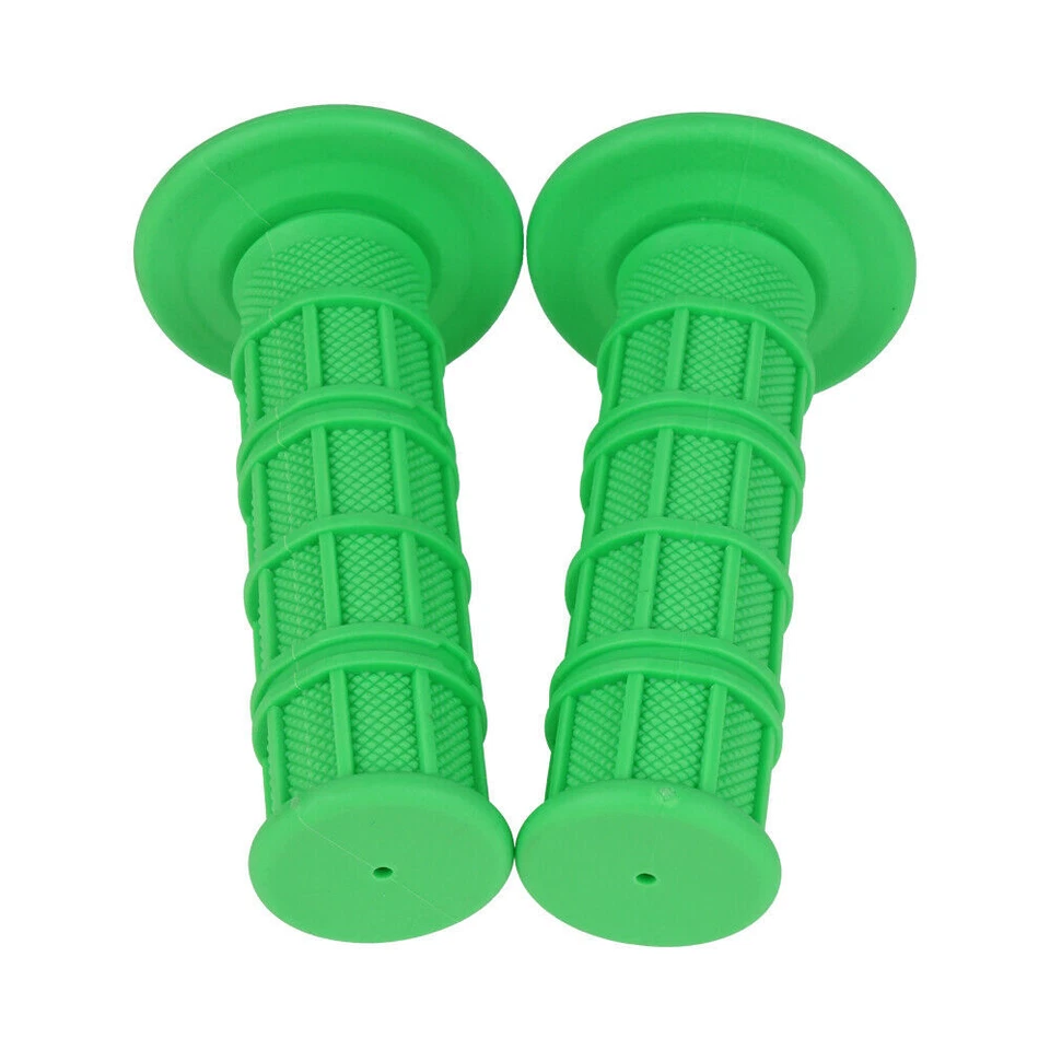 For Kawasaki Ninja ZX10R ZX1000 ABS 7/8" & 1" Handle Bar Handle Grips Green - Image 2 of 4