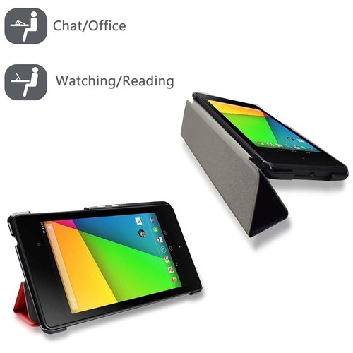 Magnetic Tablet Cover for Google Nexus 7 FHD 2nd (2nd Gen.2013) - Imagen 3 de 12