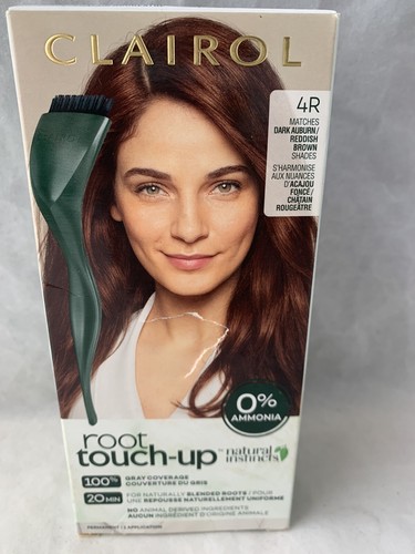 Clairol Root Touch Up Natural Instincts Hair Color 4R Dark Auburn Brown S10