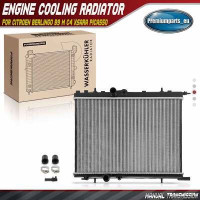 Engine Cooling Radiator for Citroen Berlingo B9 M C4 Xsara Xsara ...