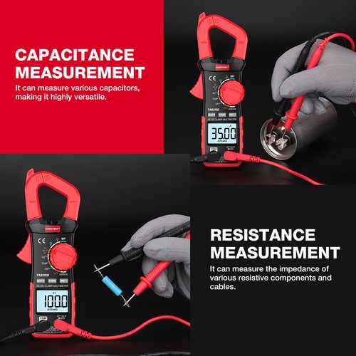 HABOTEST TA8315C/D/E Digital Clamp Meter AC DC Current Multimeter Voltage Tester - Picture 13 of 16
