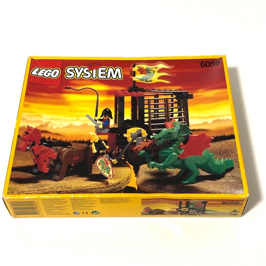 LEGO Castle series 6056 Dragon Wagon 1993 Vintage Seal unopened | eBay