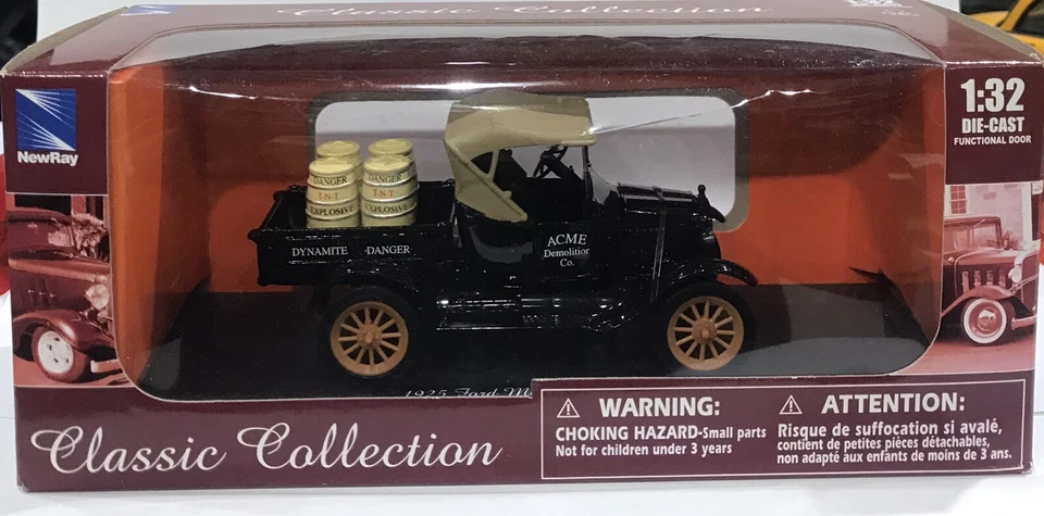 modellino Ford Model F Pickup 1925  ACMe Demolitior CO. 1:32  Sport Die-cast - Immagine 4 di 4