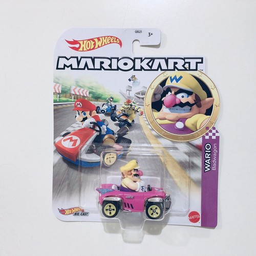NEW Mattel Hot Wheels Mario Kart WARIO Badwagon 164 DieCast Car eBay