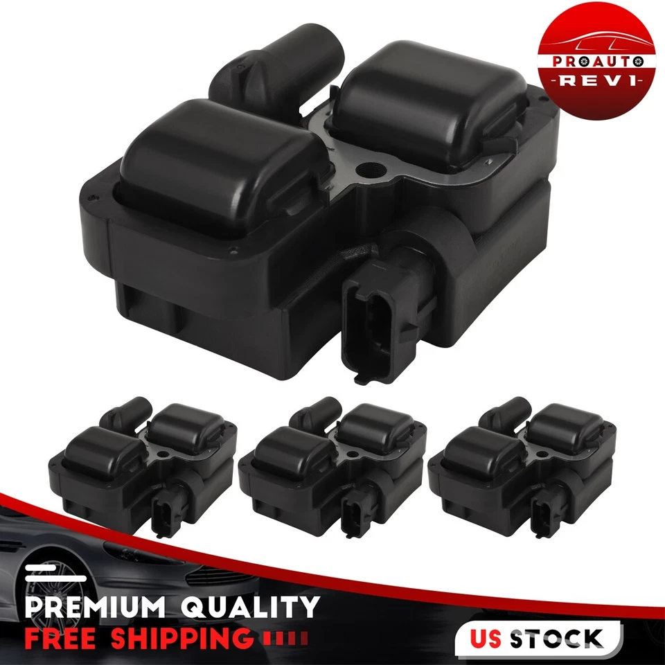 4×Ignition Coil For 2006-2010 Mercedes-Benz B200 2.0L L4 G55 AMG 5.5L V8 UF359 - Image 2 of 4
