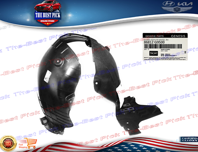#ad ⭐GENUINE⭐ Fender Liner Front RIGHT For 2022 2024 Genesis G70 86812G9500 $124.41