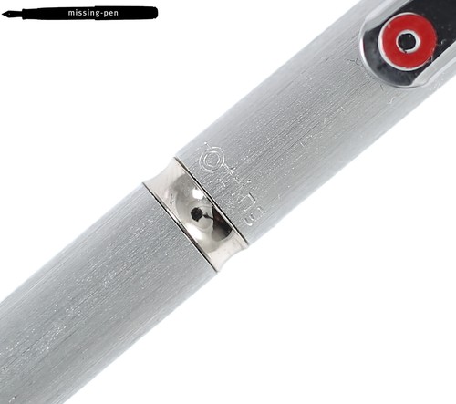 Vintage Rotring Twist Ballpoint Pen in Matte Brushed Steel / W.-Germany - Picture 3 of 6