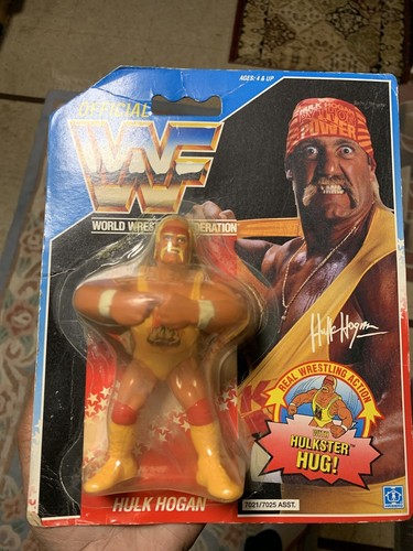 WWF  WWE Hulk Hogan Hulkster Hug  Action Figure  H...