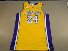 Adidas Lakers Kobe Bryant 2013 Basketball Jersey Youth Size 13-14Y L 2 Swigman