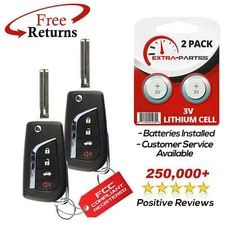 2 For 2018 Toyota Camry Keyless Entry Remote Flip Key Car Fob HYQ12BFB