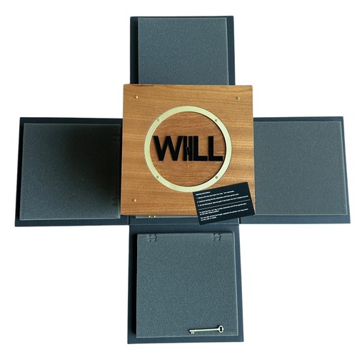 WILL SMITH Super RARE Promotional Deluxe Lock Box Gift For Book HUGE LOOK!! - Picture 5 of 15