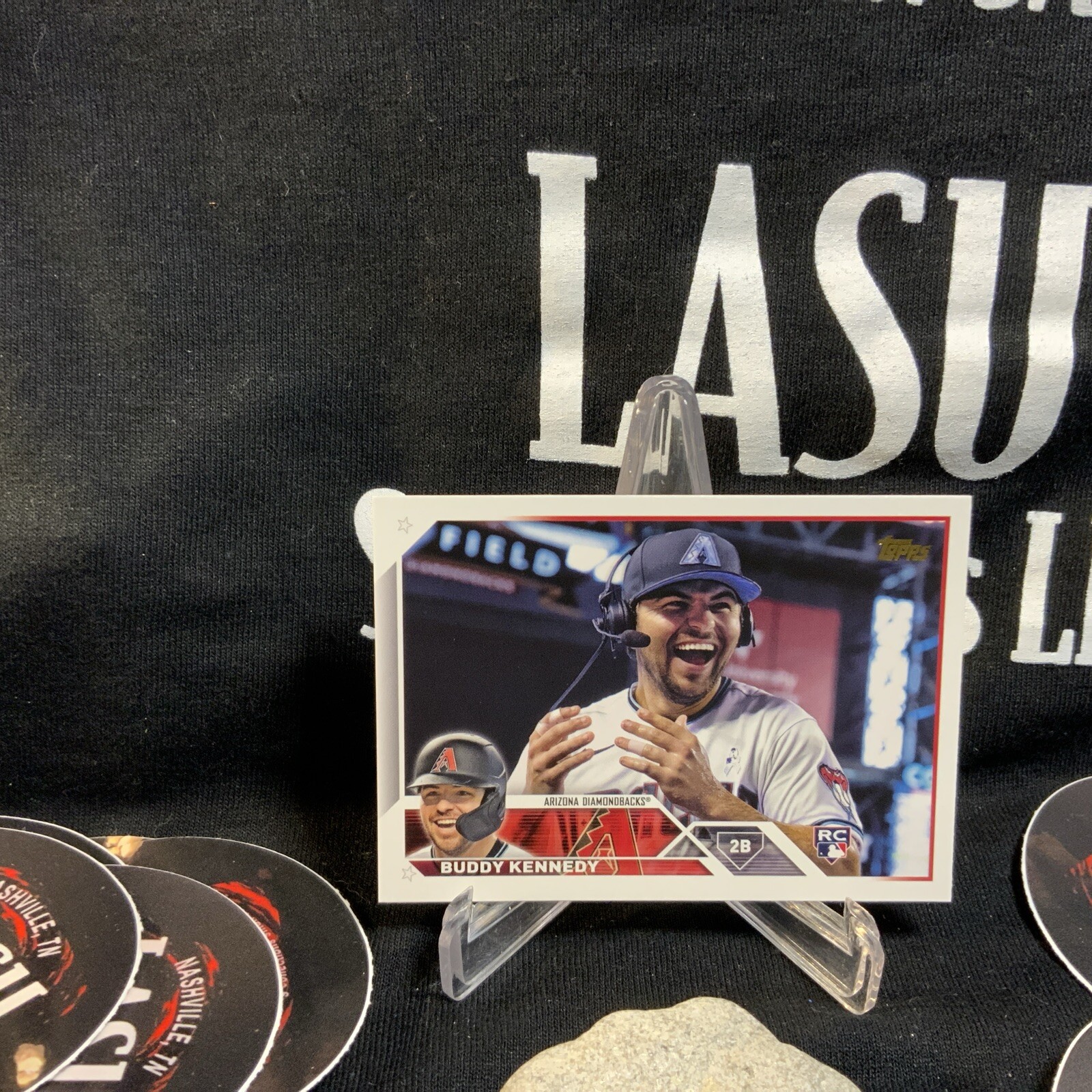 2023 Topps Series 1 -  Image Variation Golden Mirror #135 Buddy Kennedy (RC)