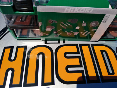Hitachi 389 tlg.Bohrer Set + Werkzeugkoffer für Geradschleifer Art.Nr.753949 NEU