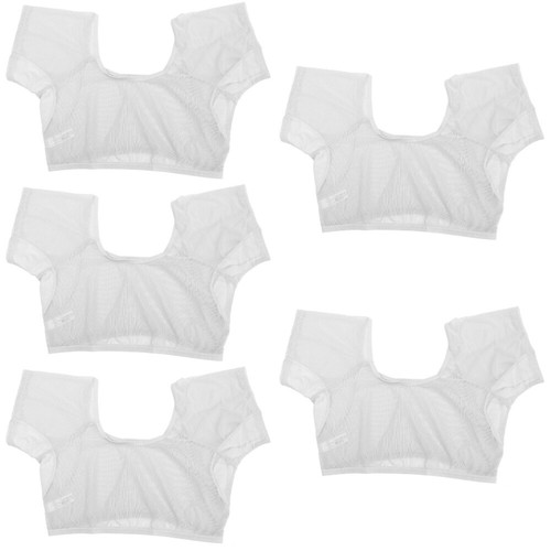 5 Pack Unterhemd Schweißabsorbierende Kleidung Baumwoll-Schweißpolster - Bild 5 von 12